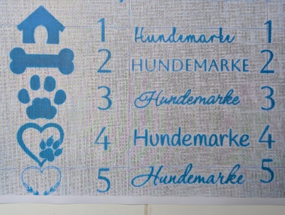 Individuell gravierter Hundeanhänger – Personalisierte Hundemarke
