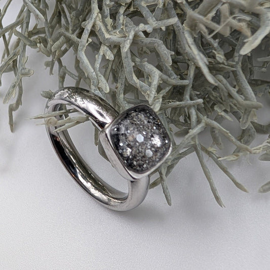 Erinnerungsring – Andenken mit Tierasche oder Fell